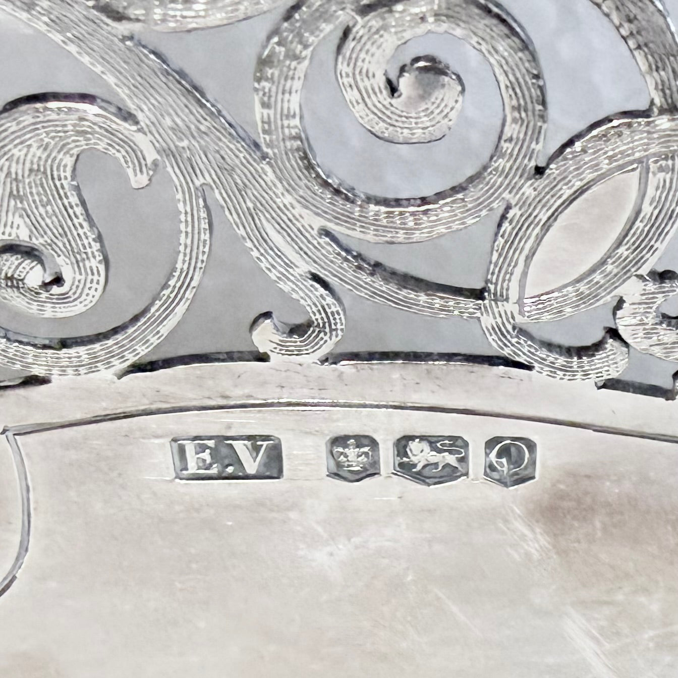 ELIZABETH II PIERCED STERLING SILVER TAZZA, SHEFFIELD, 1959
