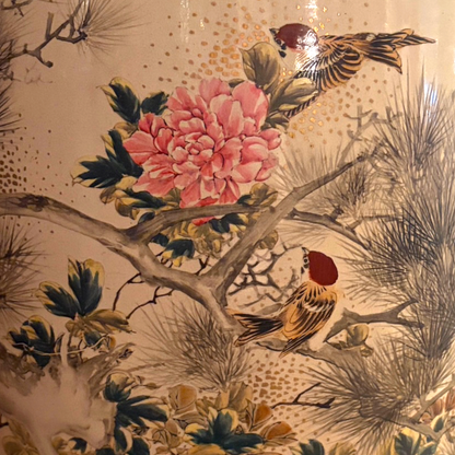 A MONUMENTAL MEIJI PERIOD SATSUMA EARTHENWARE BALUSTER VASE, JAPAN, LATE 19TH CENTURY