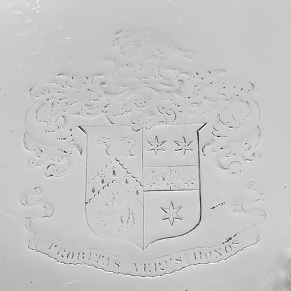 A PAIR OF GEORGE III STERLING SILVER SALVERS, LONDON, 1794