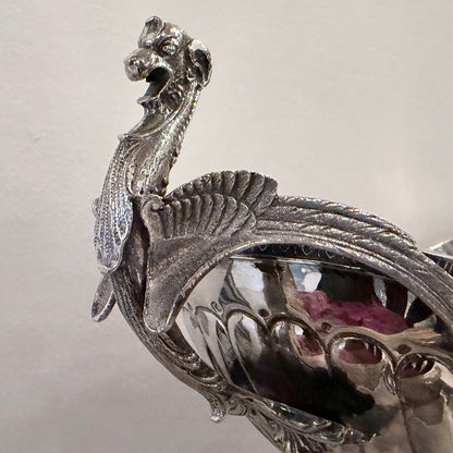 LARGE MID-CENTURY HAND-CHISELED CENTERPIECE, PALERMO, C. 1944–1968
