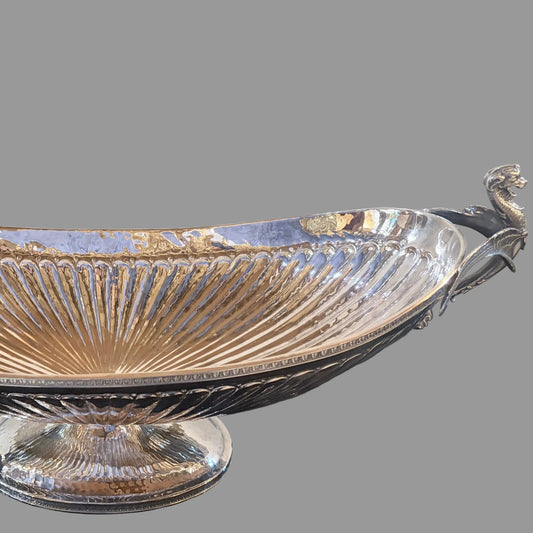 LARGE MID-CENTURY HAND-CHISELED CENTERPIECE, PALERMO, C. 1944–1968