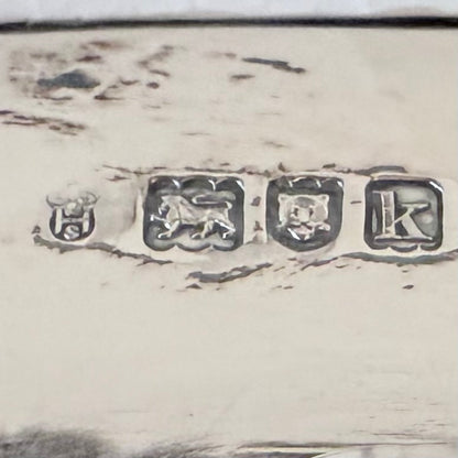 EDWARDIAN GADROONED STERLING SILVER INKSTAND, LONDON, 1905