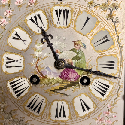 FRENCH GILT-BRONZE CHINOISERIE MANTEL CLOCK, PARIS, c.1880