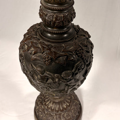 NEOCLASSICAL BRONZE DECORATIVE EWER, EUROPE, LATE 19TH CENTURY